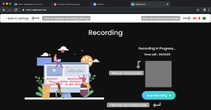 Screen Recording with Webcam - Step 4
