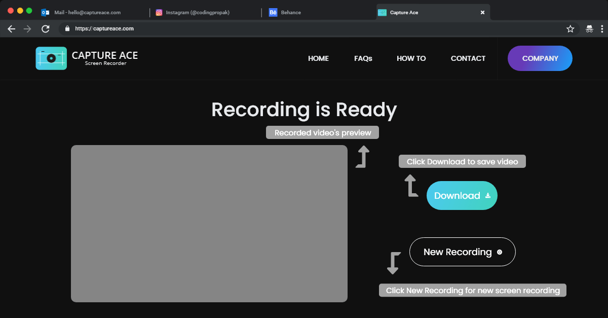 Simple Screen Recording - Step 5