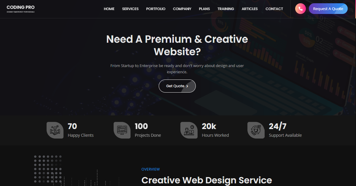 Web Design & Development | Coding Pro Private Limited